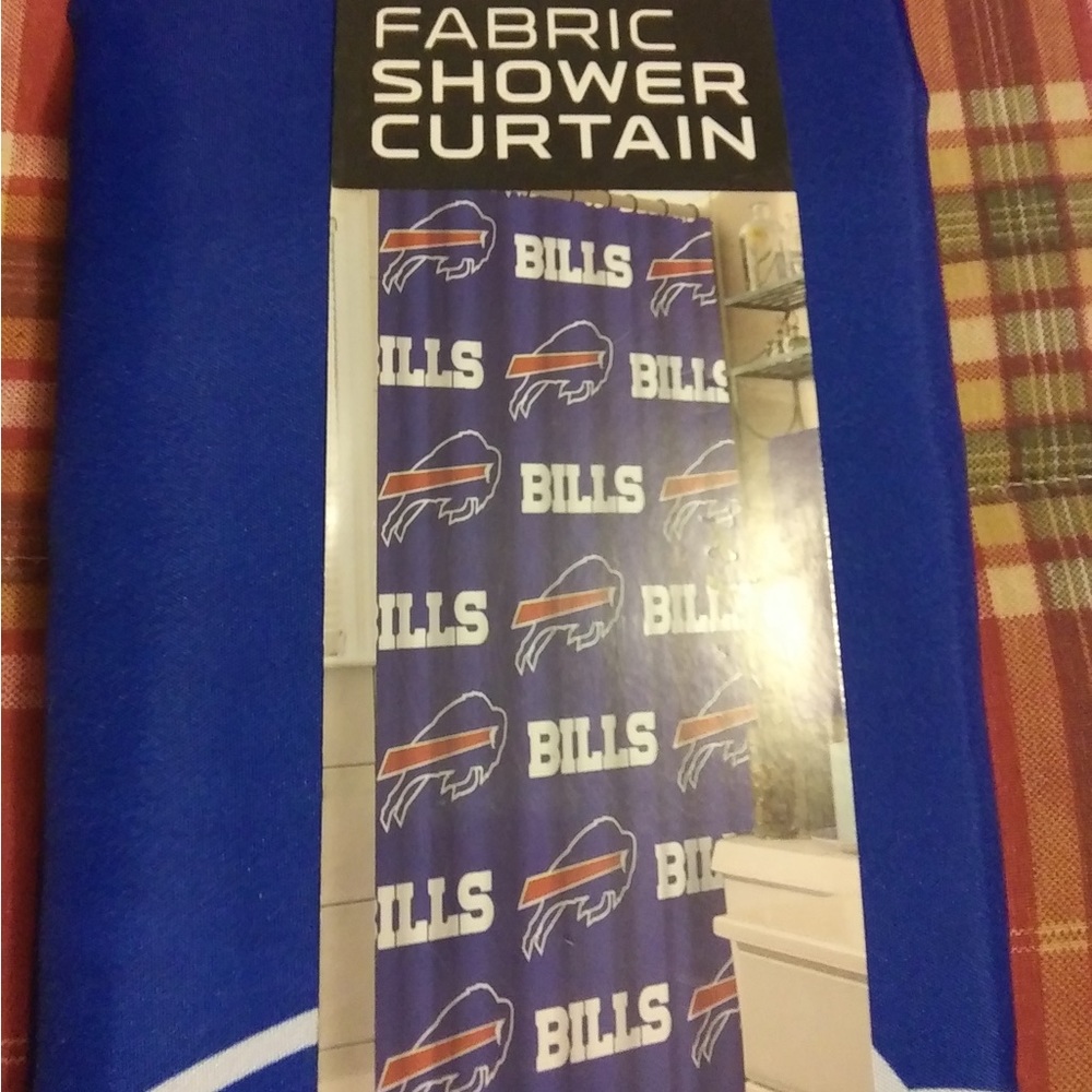 NFL Bills Shower Curtain
